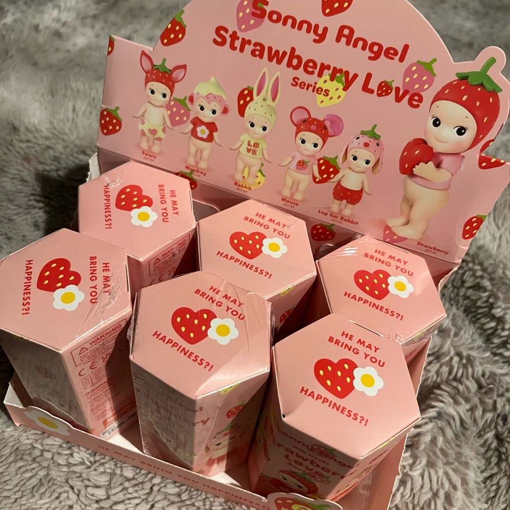 Sonny Angel Strawberry Love Series Case